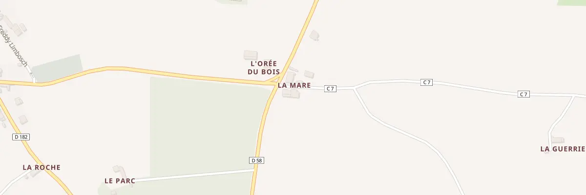 Plan du 5068 La Mare à Cogners