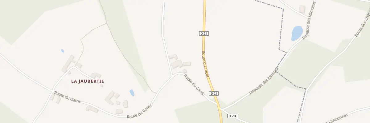 Plan du 625 Rte du Garric à Saint-Mayme-de-Péreyrol