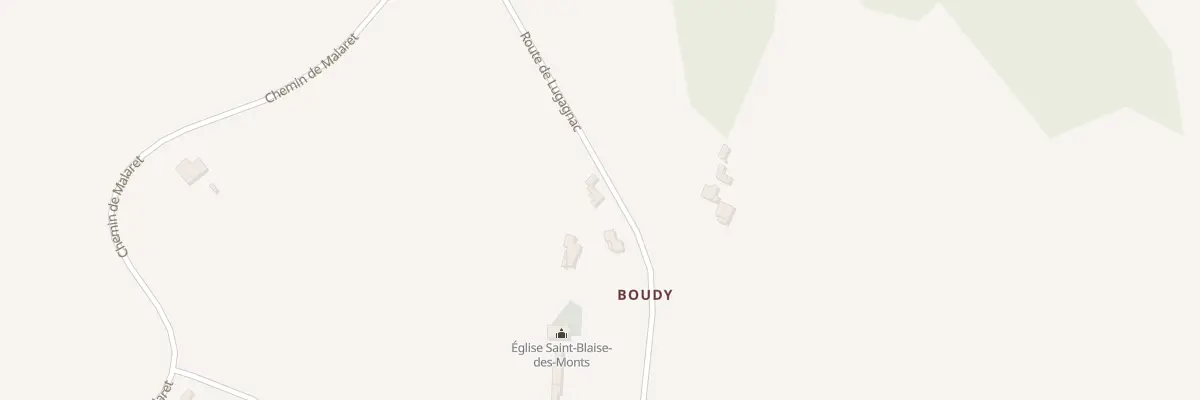 Plan du 67 Le Bourg à Boudy-de-Beauregard