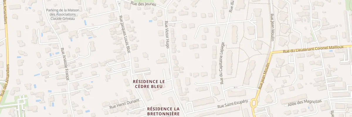 Plan du 143 Rue Victor Hugo à Saint-Cyr-sur-Loire