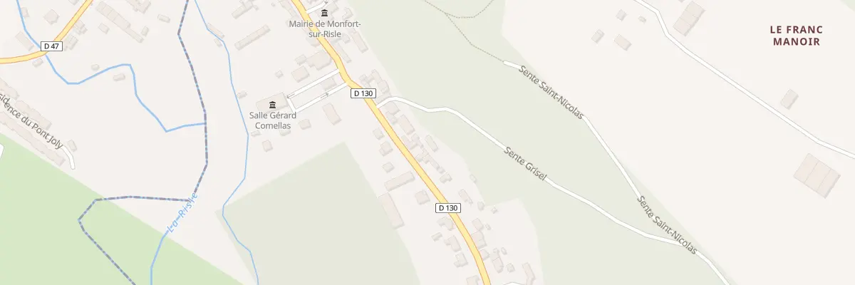 Plan du 29 Rue du Franc Manoir à Montfort-sur-Risle