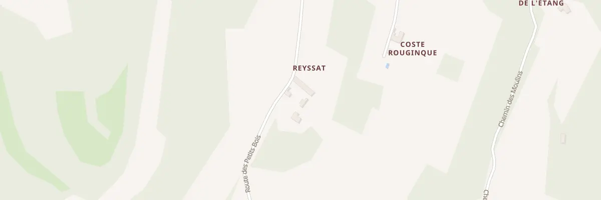 Plan du 60 Reyssat Est à Fouleix