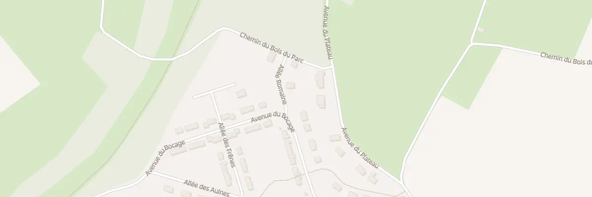 Plan du 121 La Basse Voie à Saint-Arnoult