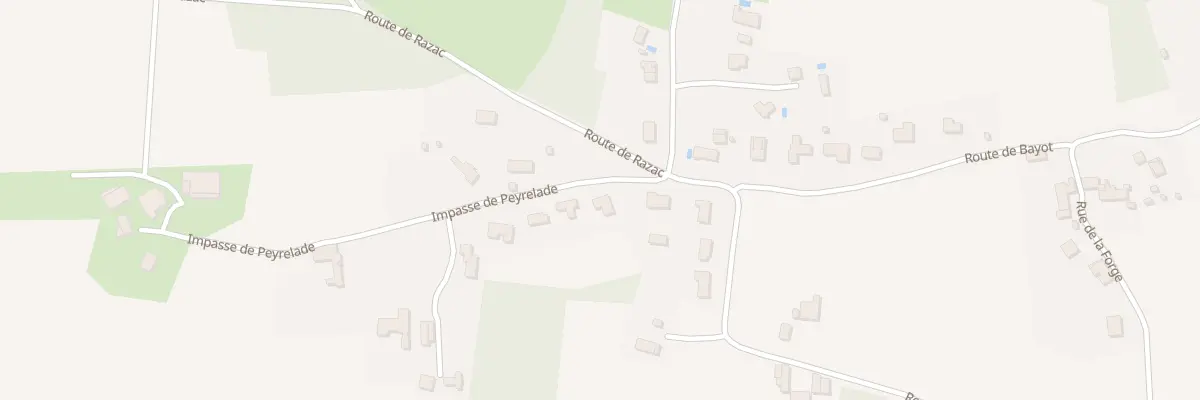 Plan du 61 Imp de Peyrelade à Coulounieix-Chamiers