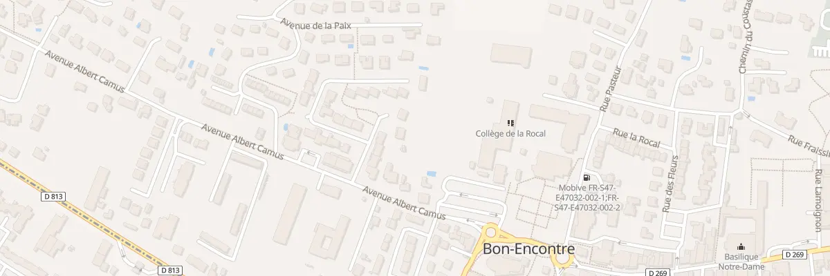 Plan du 164 Av Albert Camus à Bon-Encontre