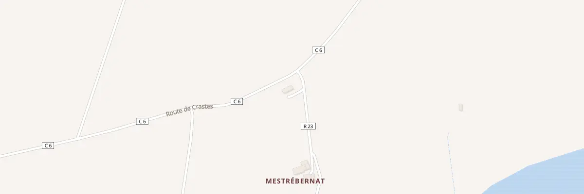 Plan du 1550 Rte de Crastes à Montaut-les-Créneaux