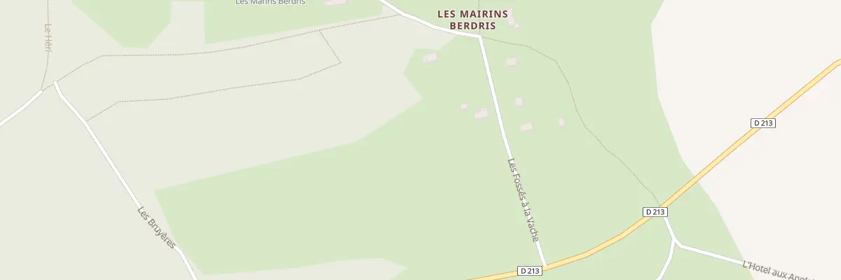 Plan du 144A Les Fossés a la Vache à La Chapelle-Montligeon