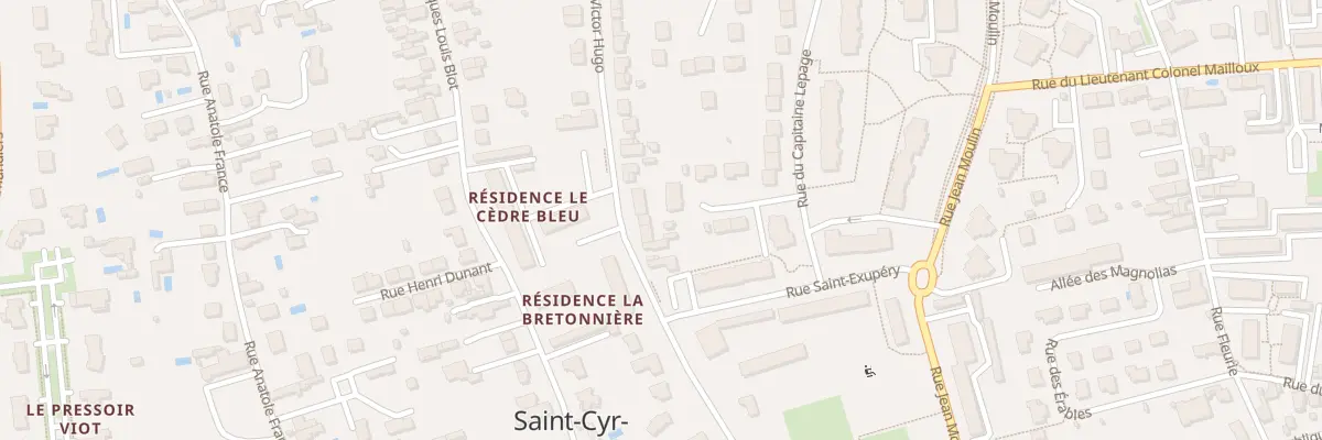 Plan du 127 Rue Victor Hugo à Saint-Cyr-sur-Loire