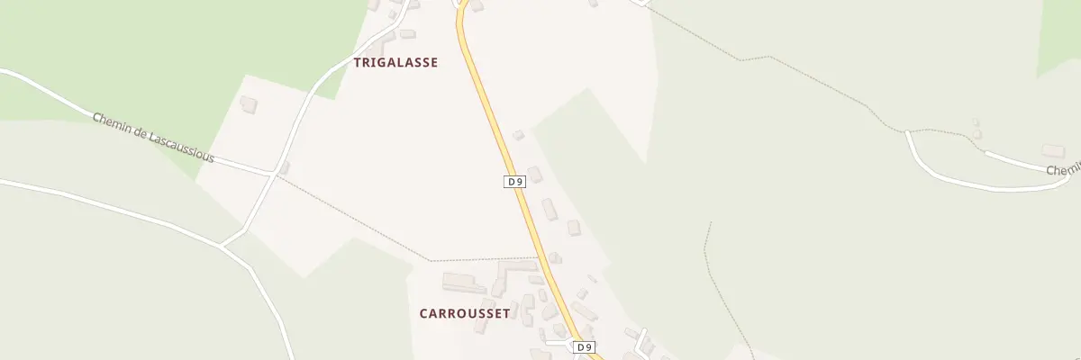 Plan du 314 Cote de Layris à Sauveterre-de-Comminges