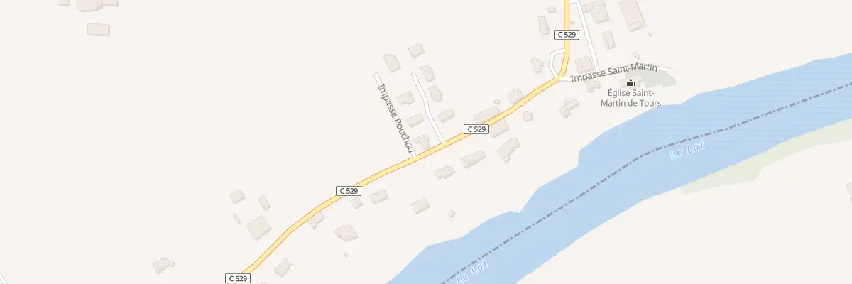 Plan du 688 Av de Campagnac à Lédat
