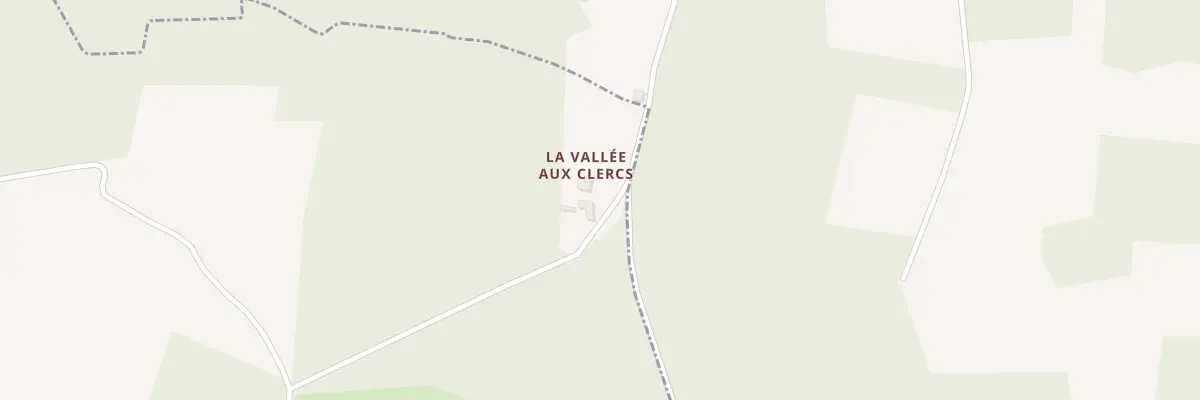 Plan du 295 La Vallee aux Clercs à Villedieu-le-Château