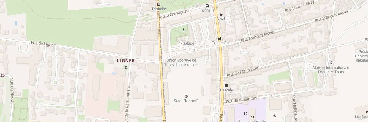 Plan du 116 Rue François Richer à Tours