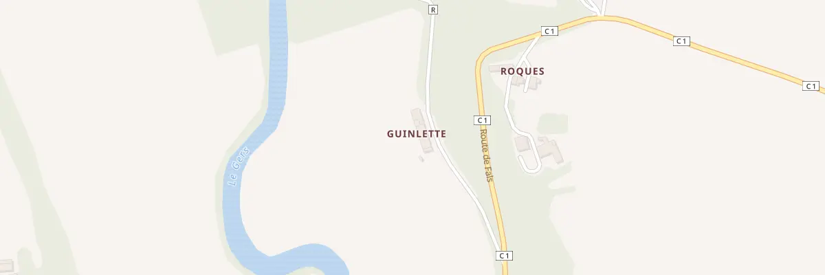 Plan du 125 Che du Moulin de Roques à Astaffort