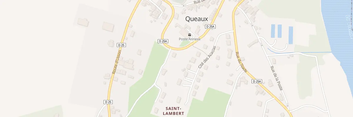 Plan du 1 Imp Saint Lambert à Queaux