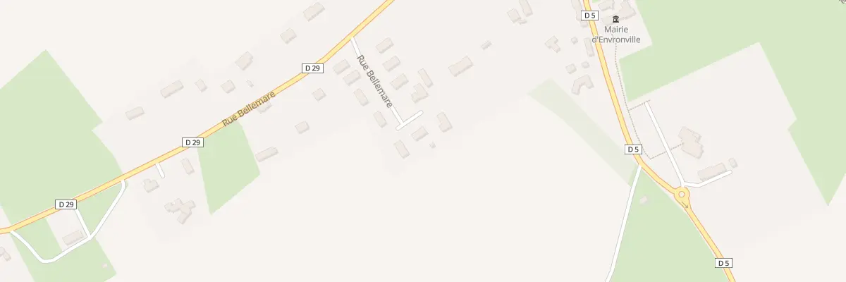 Plan du 6 Rue Bellemare à Envronville