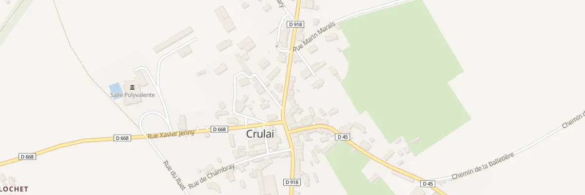 Plan du 10 Rue du Pays d’Ouche à Crulai