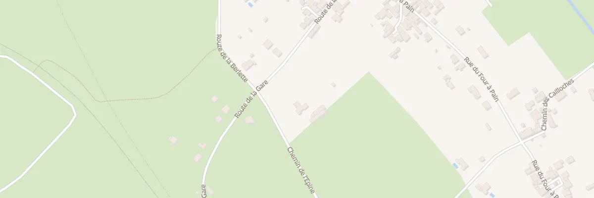 Plan du 1 Che de l’Epine à Civaux