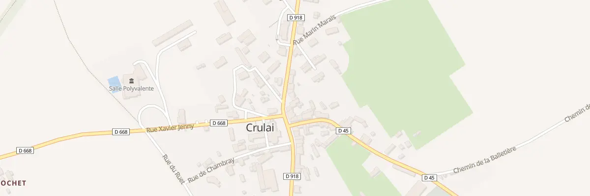 Plan du 8 Rue du Pays d’Ouche à Crulai