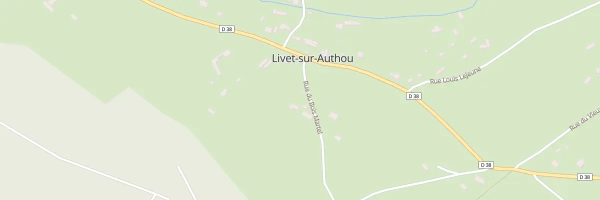 Plan du 83 Les Bois Martel à Livet-sur-Authou