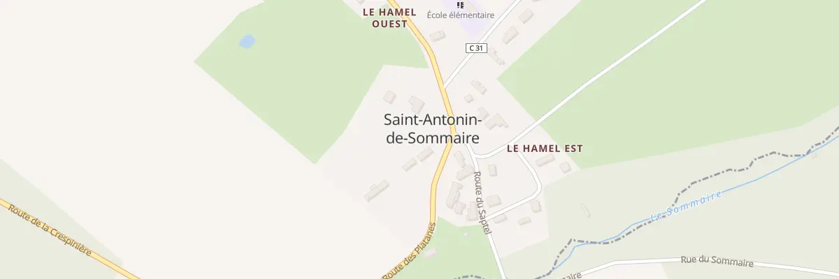 Plan du 1 Rte des Platanes à Saint-Antonin-de-Sommaire