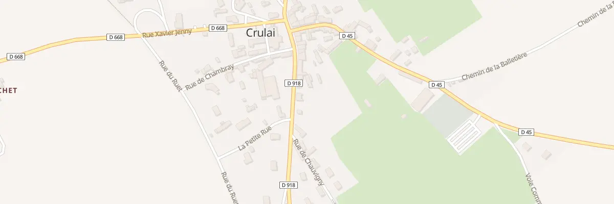 Plan du 17B Rue du Perche à Crulai