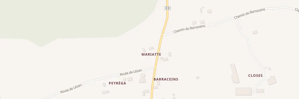 Plan du 50 Rte des Champs à Sauveterre-de-Comminges