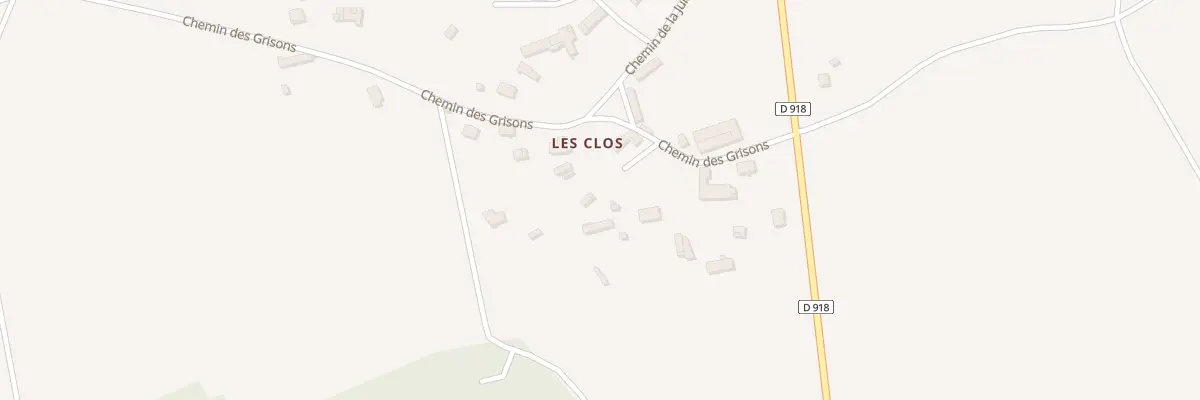 Plan du 9 Che des Grisons à Crulai