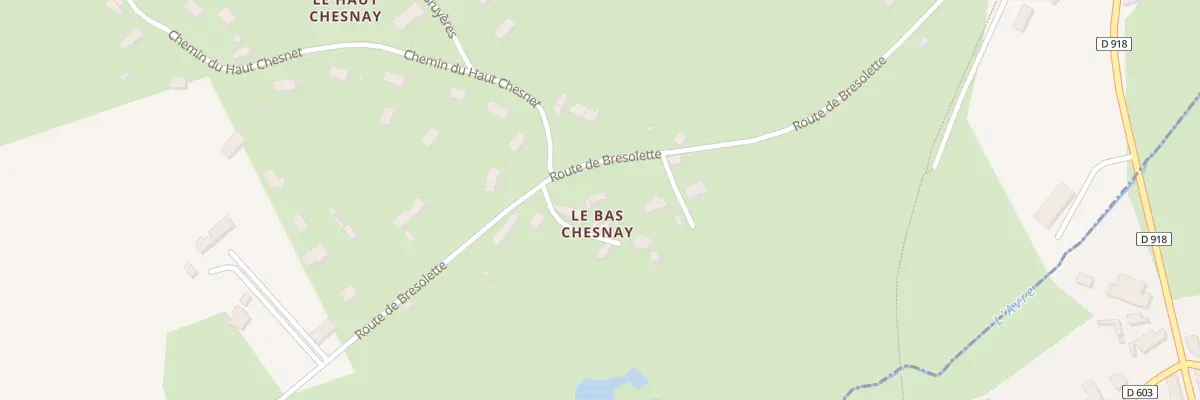 Plan du 579 Rte de Bresolettes à Irai