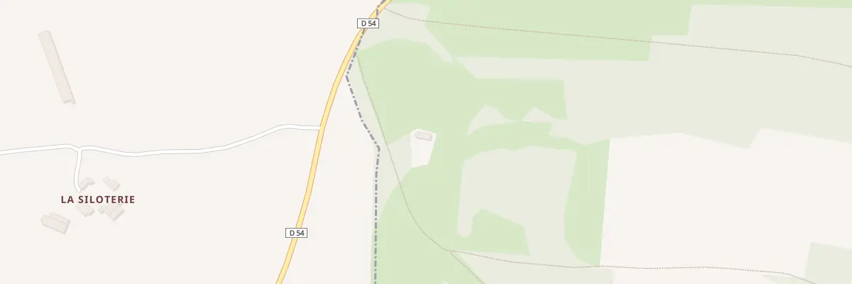 Plan du 1 Vau Ribou à Marray