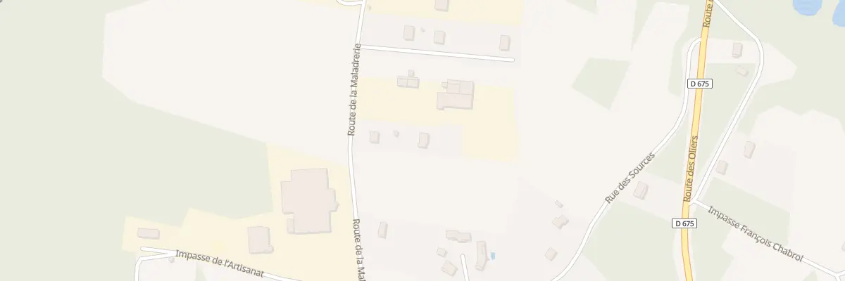 Plan du 1102 Rte de la Maladrerie à Nontron