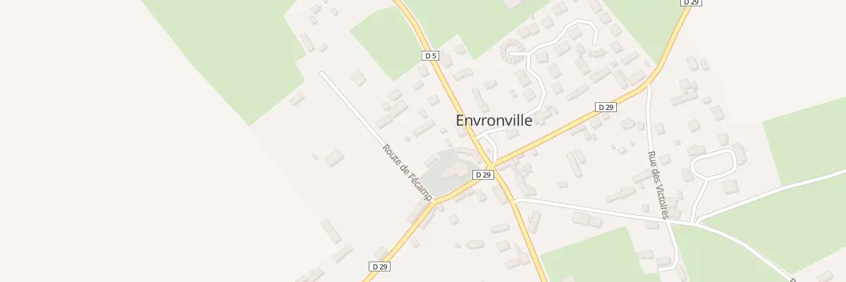 Plan du 38 Rte de Fécamp à Envronville