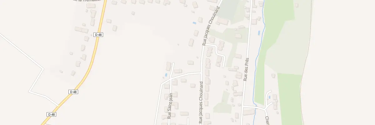 Plan du 1 Rue Eugène Audbert à Beaumont-Louestault