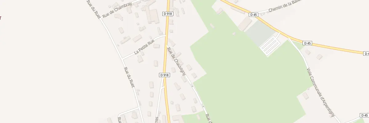 Plan du 5 Rue de Chauvigny à Crulai