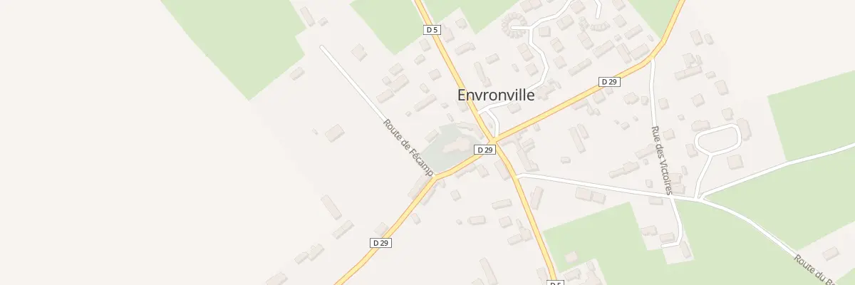 Plan du 30 Rte de Fécamp à Envronville