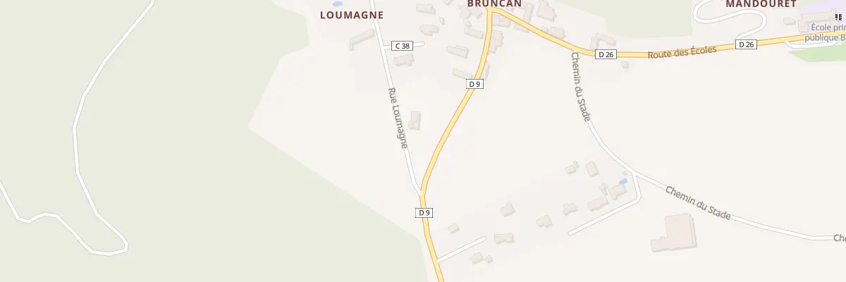 Plan du 130 Rue de la Carriere à Sauveterre-de-Comminges