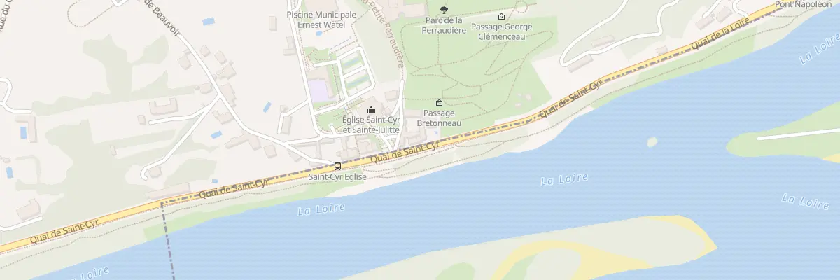 Plan du 33 Quai de la Loire à Saint-Cyr-sur-Loire