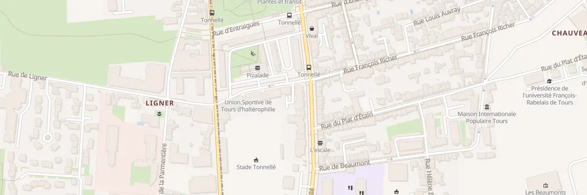Plan du 112 Rue François Richer à Tours