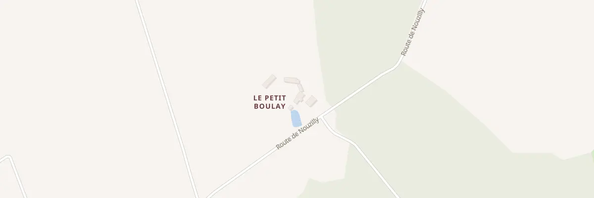 Plan du 1961 Rte de Nouzilly à Rouziers-de-Touraine