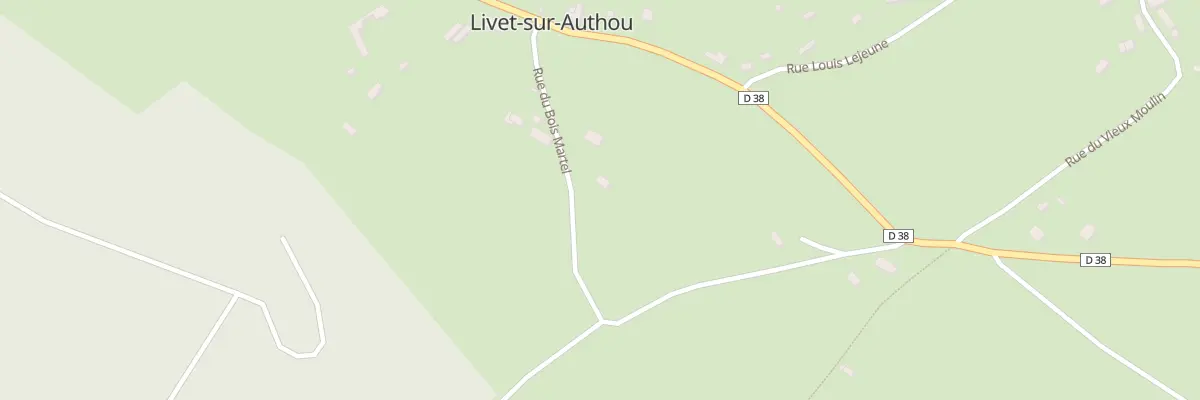 Plan du 86 Les Bois Martel à Livet-sur-Authou