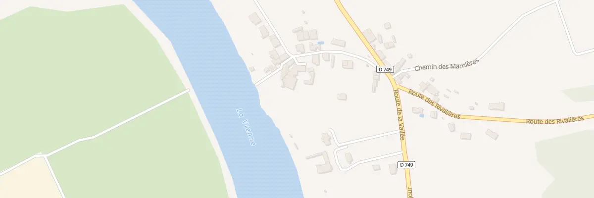 Plan du 1 Imp du Lavoir à Civaux