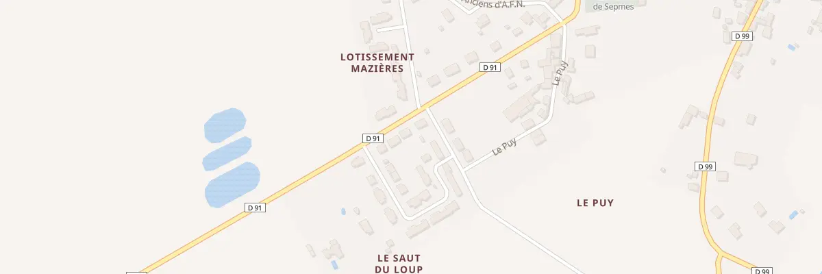 Plan du 21 Rue du Huit Mai 1945 à Sepmes