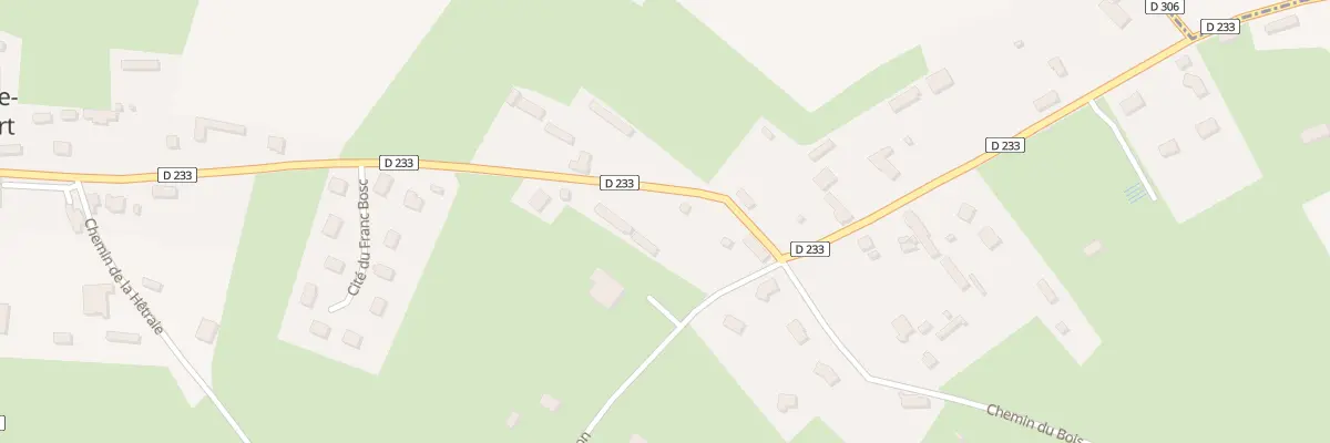 Plan du 216 Rue du Franc Bosc à Ancourteville-sur-Héricourt