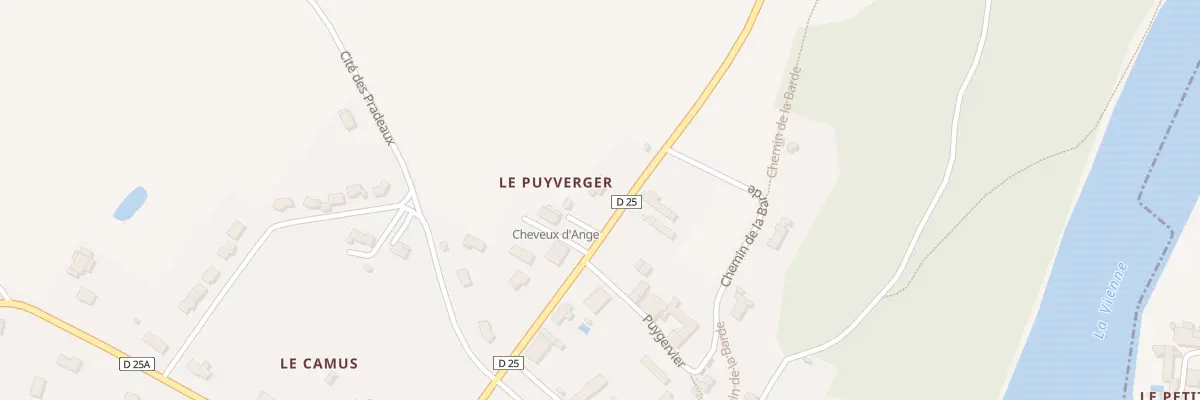 Plan du 9 Rte de Lussac à Queaux