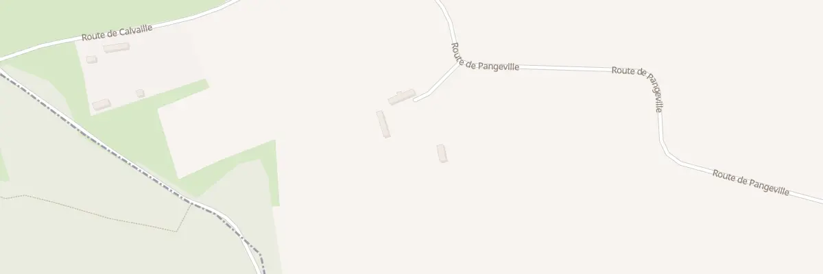 Plan du 1185 Rte de Pangeville à Bosville