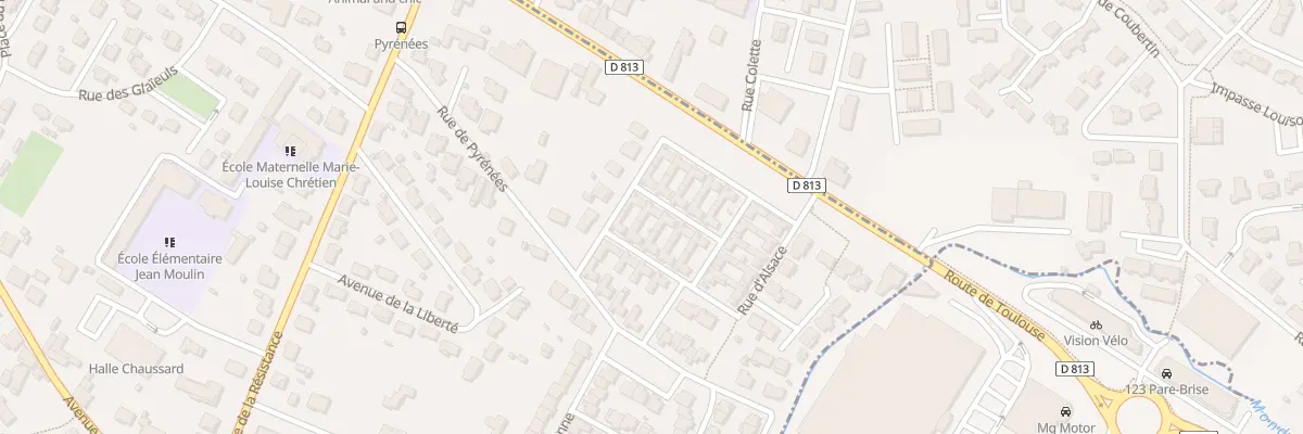 Plan du 4 Rue de Provence à Boé