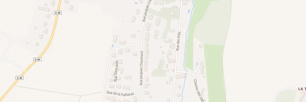 Plan du 30 Rue Jacques Chouinard à Beaumont-Louestault