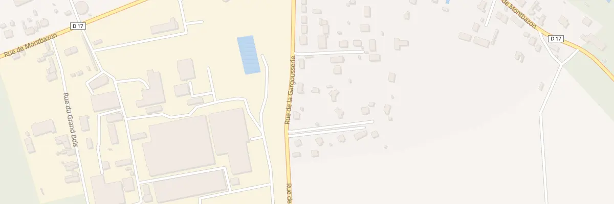 Plan du 13B Rue de la Gargousserie à Monts