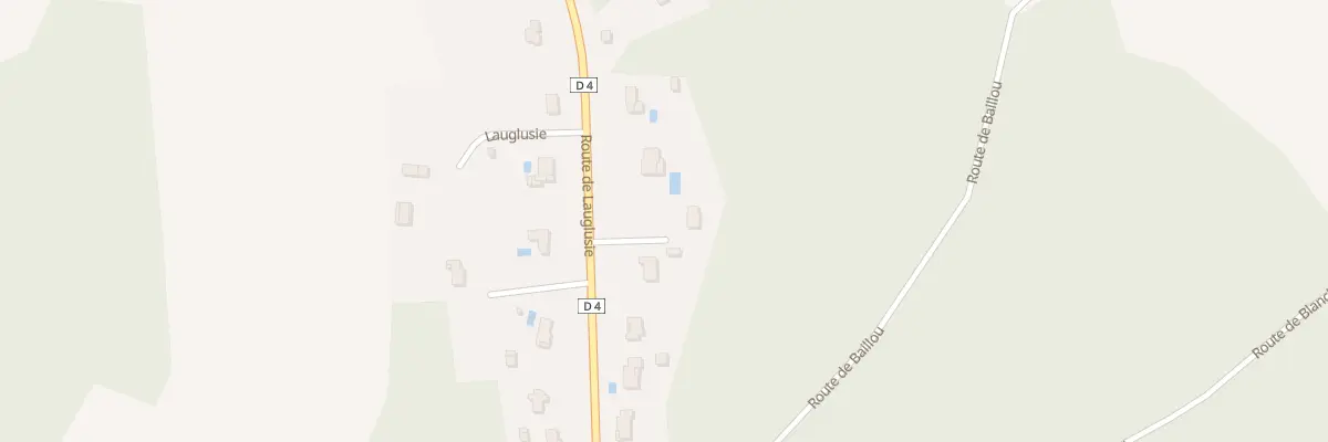Plan du 16 Rte de Lauglusie à Coursac