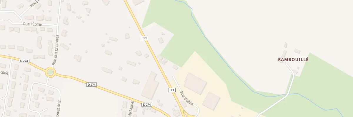 Plan du 6 Rue Bollée à Cherré-Au