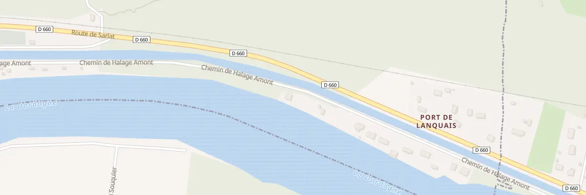 Plan du 21 Che de Halage Amont à Saint-Capraise-de-Lalinde
